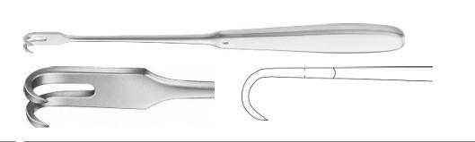 ФОЛЬКМАН РЕТРАКТОР 2-ЗУБ. ГОСТР. 9X8MM 225MM